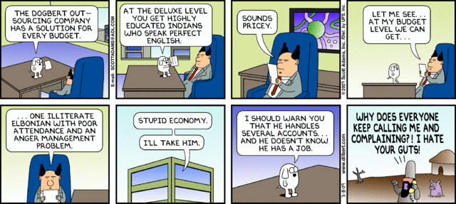 Dilbert 8.3.2009