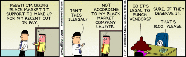 Dilbert 13.3.2009