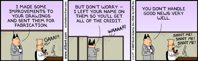 Dilbert 23.4.2009