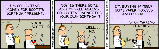 Dilbert 8.6.2009