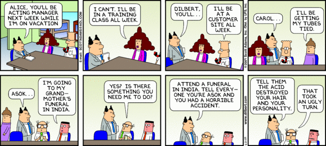 Dilbert 21.6.2009