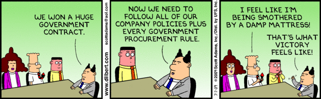 Dilbert 7.7.2009