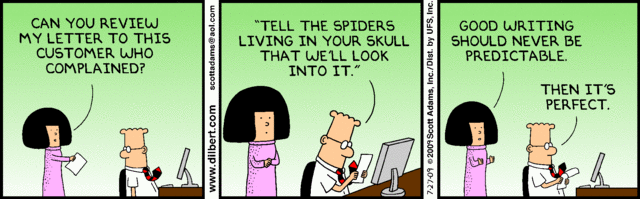 Dilbert 27.7.2009