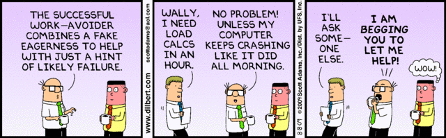 Dilbert 8.8.2009