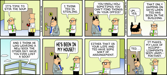 Dilbert 16.8.2009