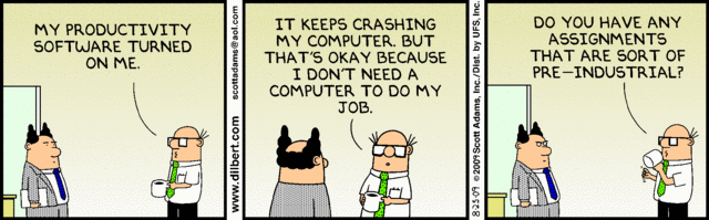 Dilbert 25.8.2009