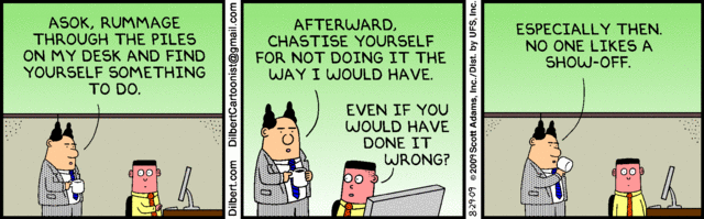 Dilbert 29.8.2009