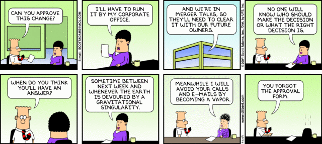 Dilbert 6.9.2009