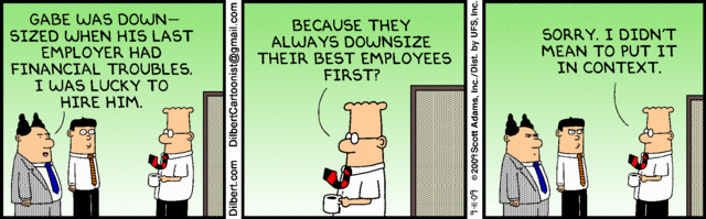 Dilbert 11.9.2009