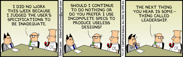 Dilbert 21.9.2009