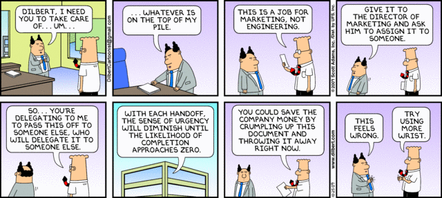 Dilbert 25.10.2009