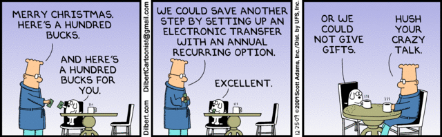 Dilbert 25.12.2009