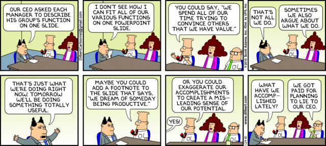 Dilbert 24.1.2010