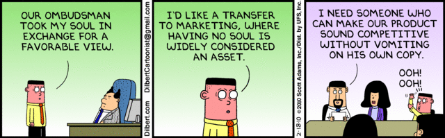 Dilbert 18.2.2010