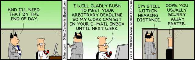 Dilbert 23.2.2010