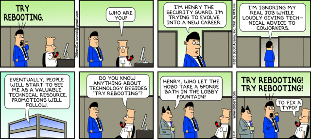 Dilbert 21.3.2010