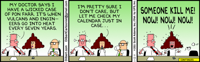 Dilbert 12.1.2011