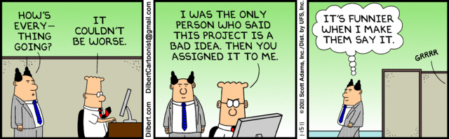 Dilbert 15.1.2011