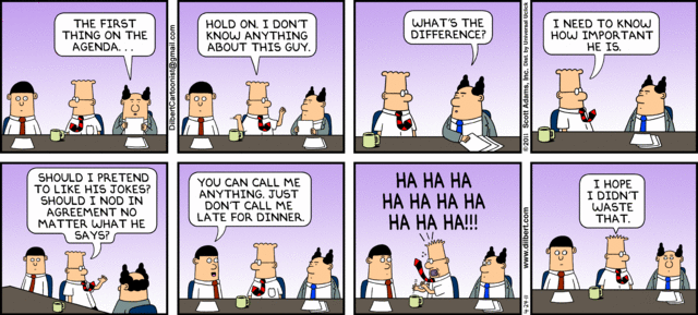 Dilbert 24.4.2011