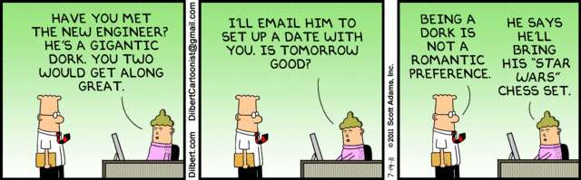 Dilbert 14.7.2011