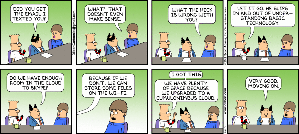 Dilbert 11.3.2012