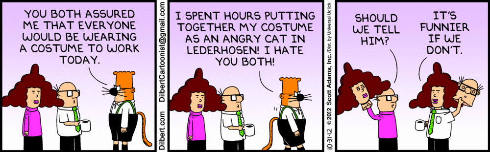 Dilbert 31.10.2012