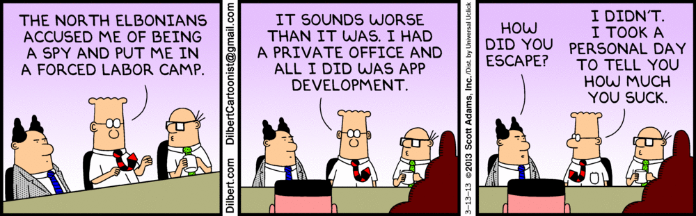 Dilbert 13.3.2013