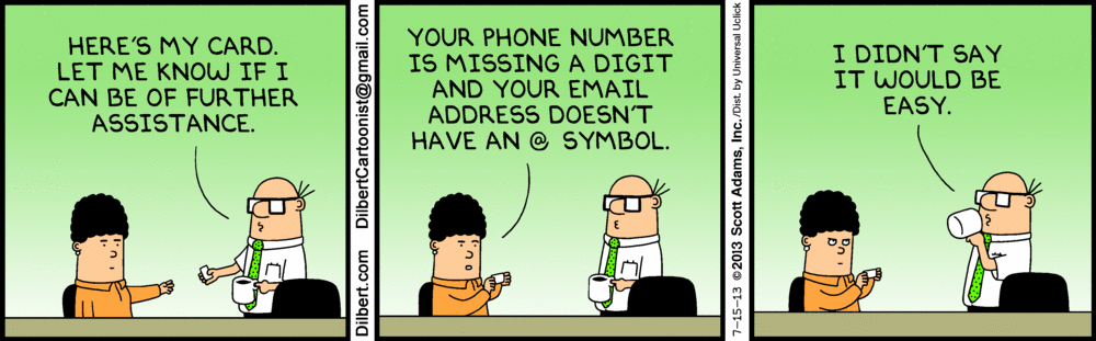 Dilbert 15.7.2013