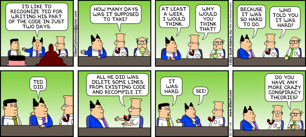 Dilbert 27.10.2013