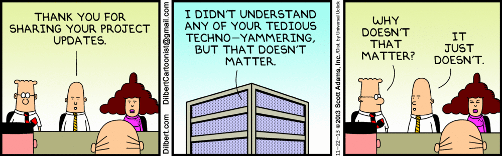 Dilbert 22.11.2013