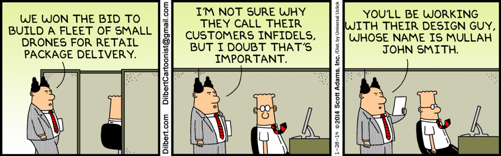 Dilbert 28.1.2014