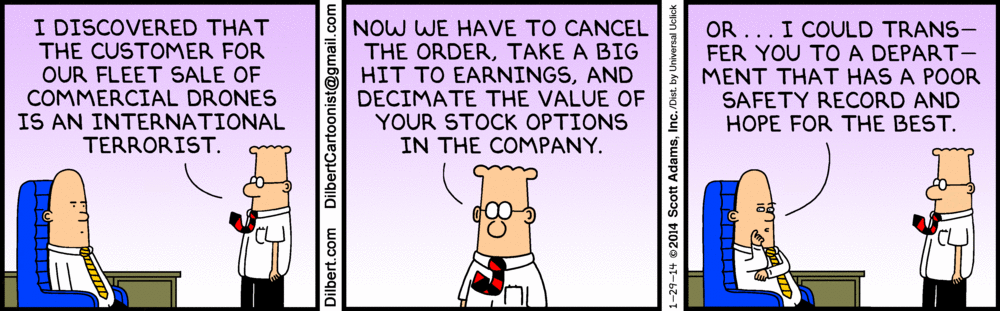 Dilbert 29.1.2014