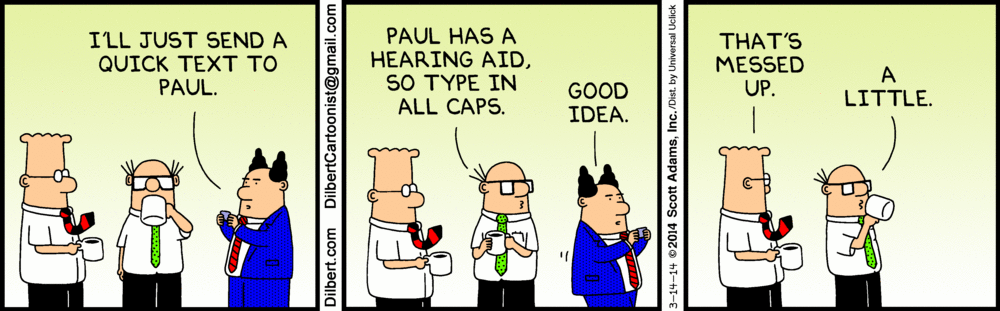 Dilbert 14.3.2014