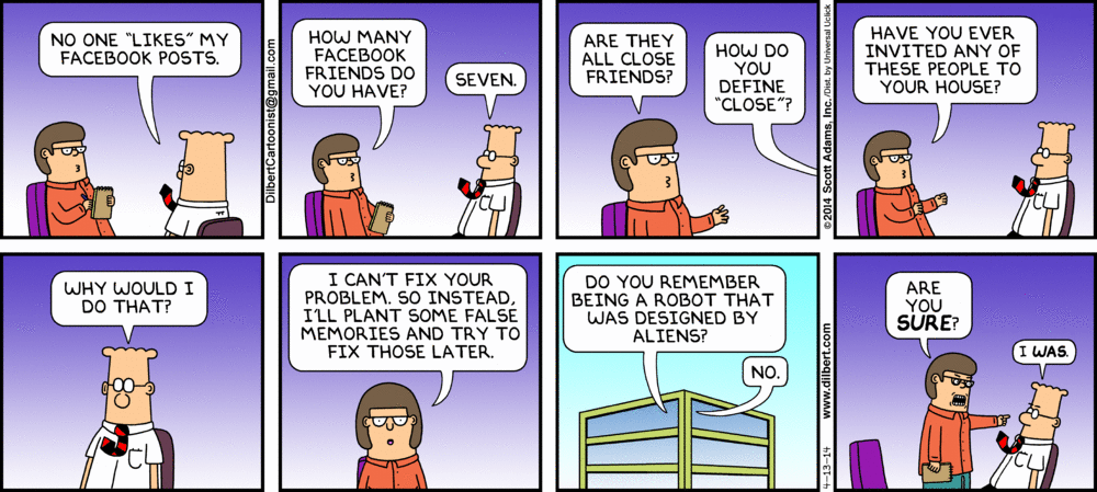 Dilbert 13.4.2014