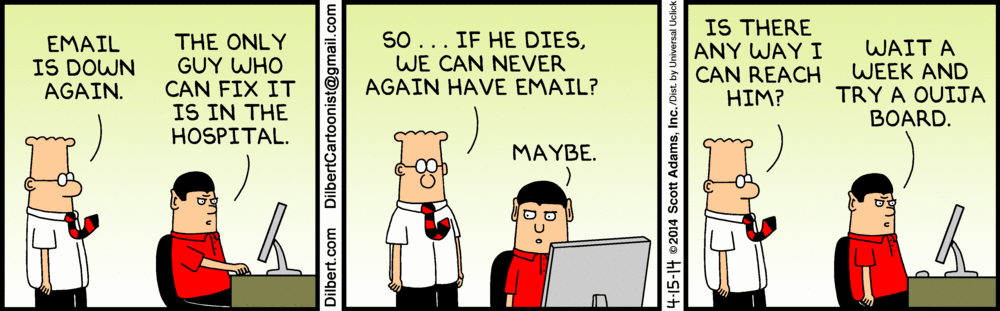 Dilbert 15.4.2014