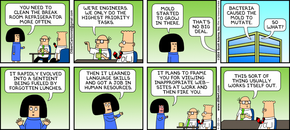 Dilbert 20.4.2014