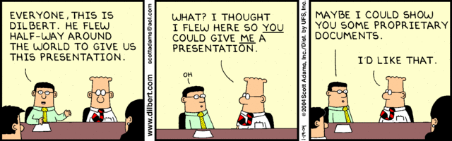 Dilbert 19.1.2004