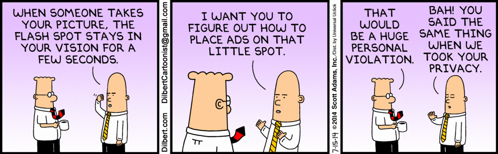 Dilbert 15.7.2014