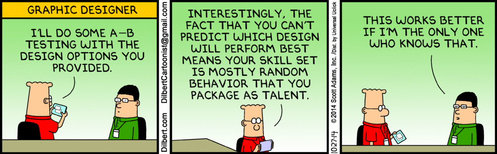 Dilbert 27.10.2014