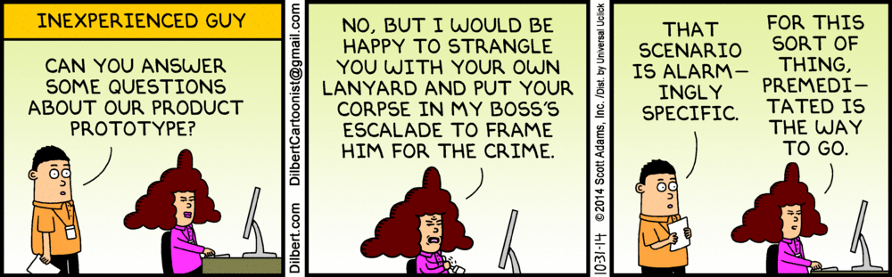 Dilbert 31.10.2014