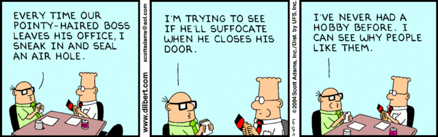 Dilbert 25.2.2004