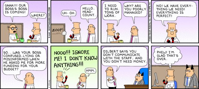 Dilbert 29.2.2004