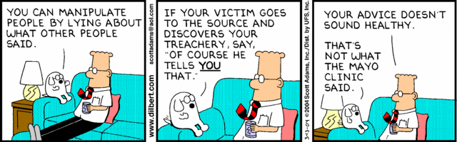 Dilbert 13.3.2004