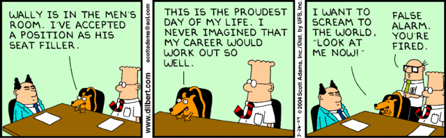 Dilbert 26.3.2004