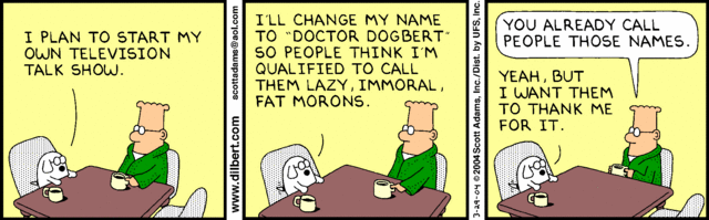 Dilbert 29.3.2004