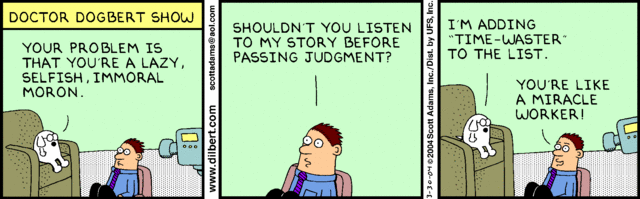 Dilbert 30.3.2004