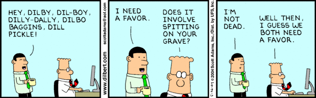 Dilbert 22.5.2004