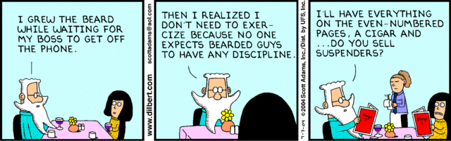 Dilbert 7.7.2004