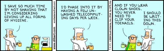 Dilbert 8.7.2004