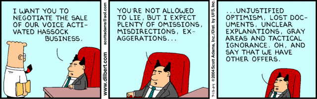 Dilbert 13.7.2004